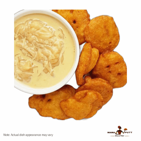 Custard/Ogi with Milk and Akara