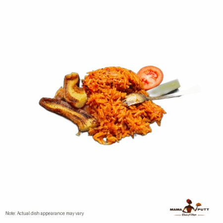 Jollof rice (Ghana style)